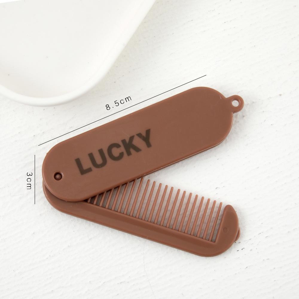 Креативна та мінімалістична складана гребінець-макарун для студентів, міні-портативна гребінець для дівчат, високоякісна гребінець коричневий
Креативна та мінімалістична складана гребінець-макарун для студентів, міні-портативна гребінець для дівчат, високоякісна гребінець коричневий