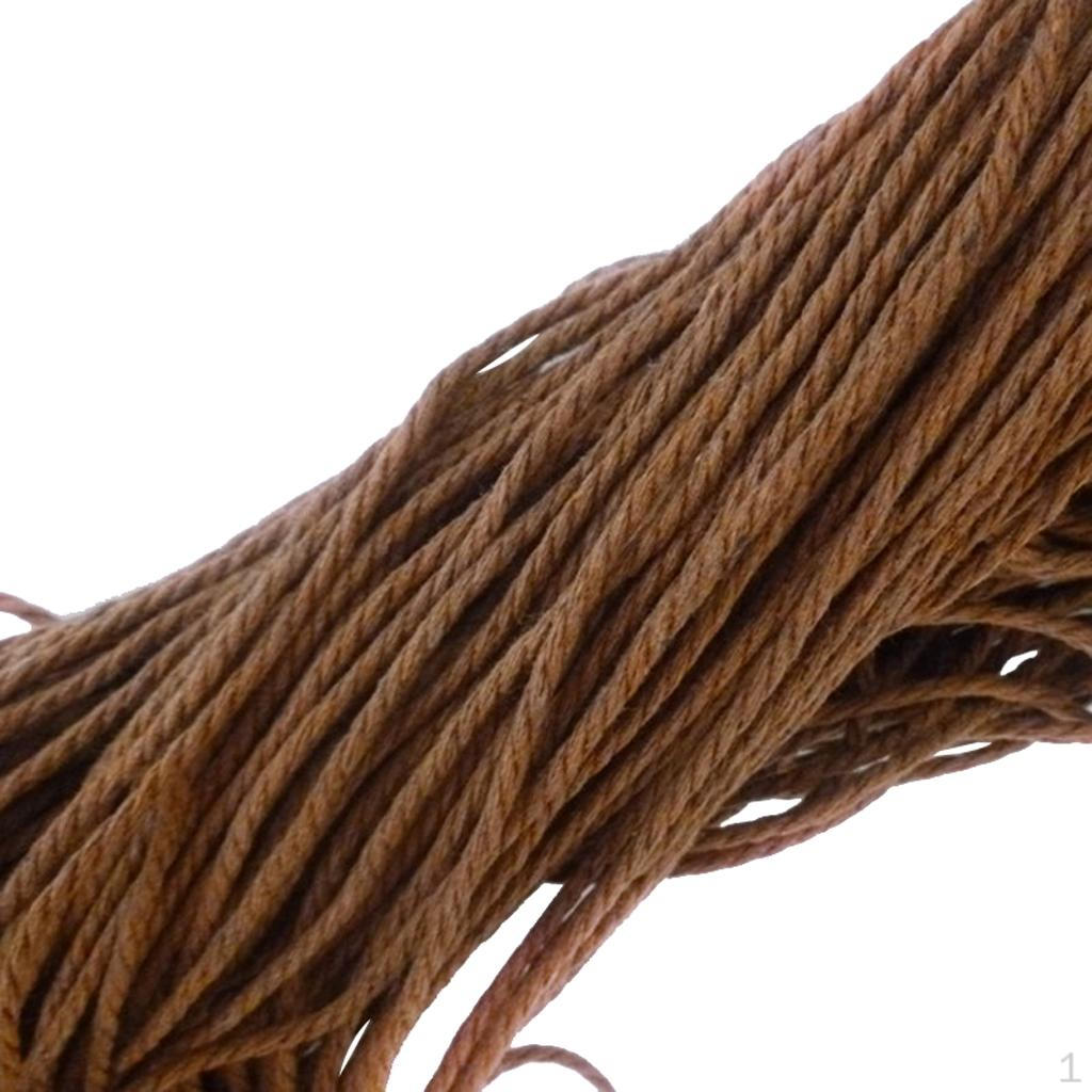 1 2mmx10m ed Cord String Threads Thread Cords for Jewelry Making Craft Light Coffee
1 2mmx10m ed Cord String Threads Thread Cords for Jewelry Making Craft Light Coffee