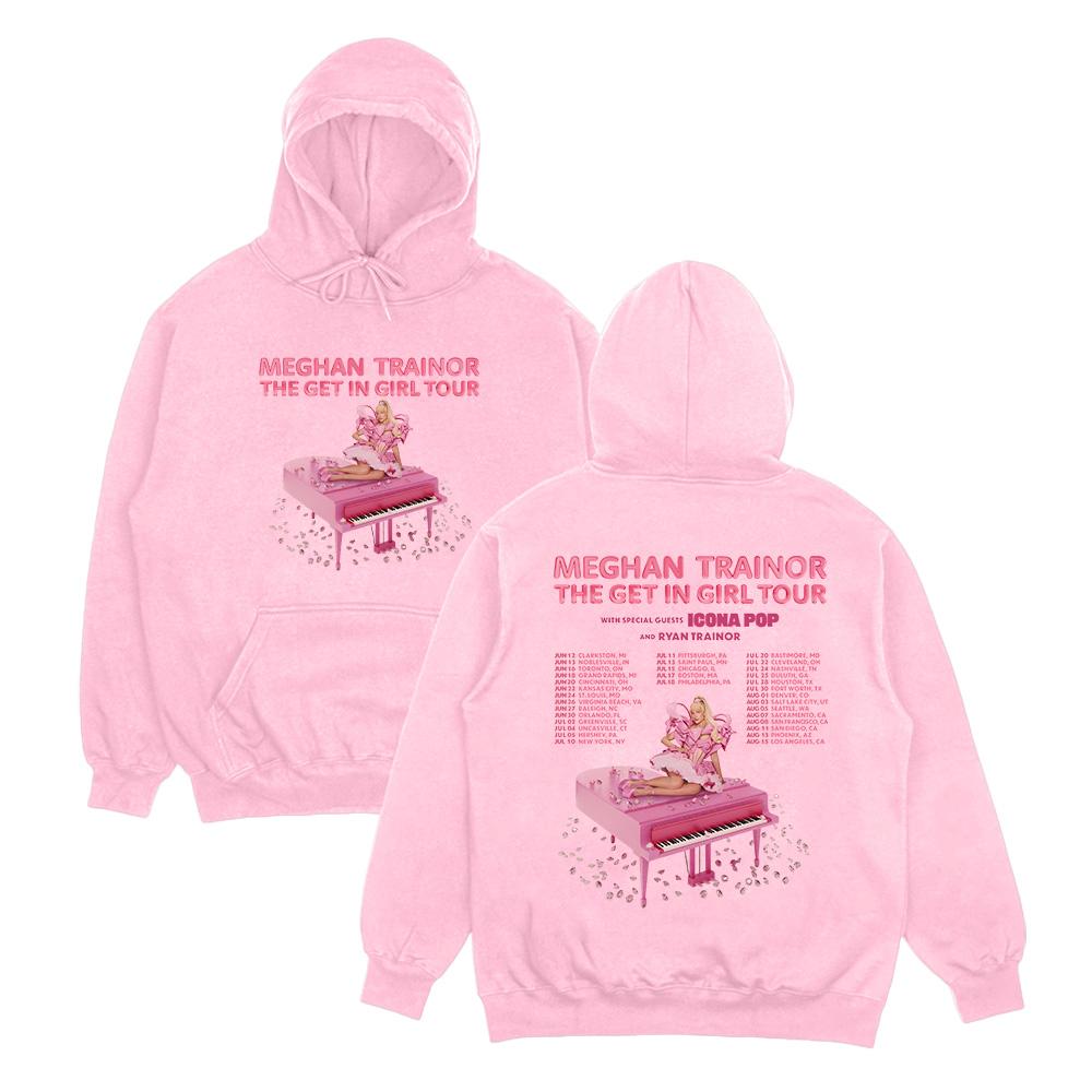 Meghan Trainor The Get Girl Tour Hoodies Male and Female Fans Double Sided Graphic Clothing Autumn Winter Y2K Long Sleeve Hoody M
Meghan Trainor The Get Girl Tour Hoodies Male and Female Fans Double Sided Graphic Clothing Autumn Winter Y2K Long Sleeve Hoody M
