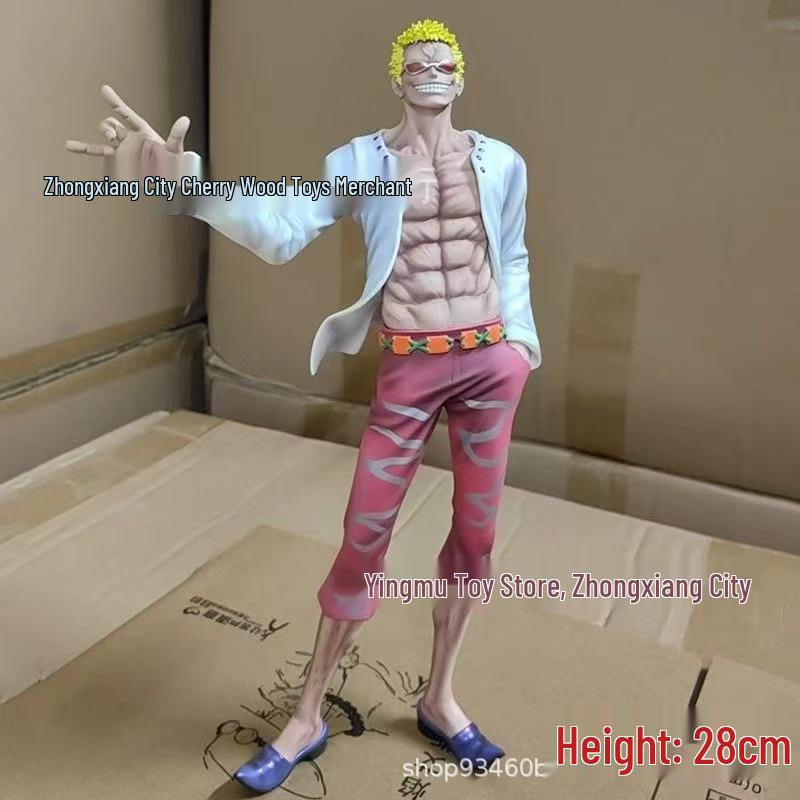 One Piece Doflamingo Standing Pose Anime Figures - Trendy Toys, Statues, Ornaments, GK Models in Color Box Gift.
One Piece Doflamingo Standing Pose Anime Figures - Trendy Toys, Statues, Ornaments, GK Models in Color Box Gift.