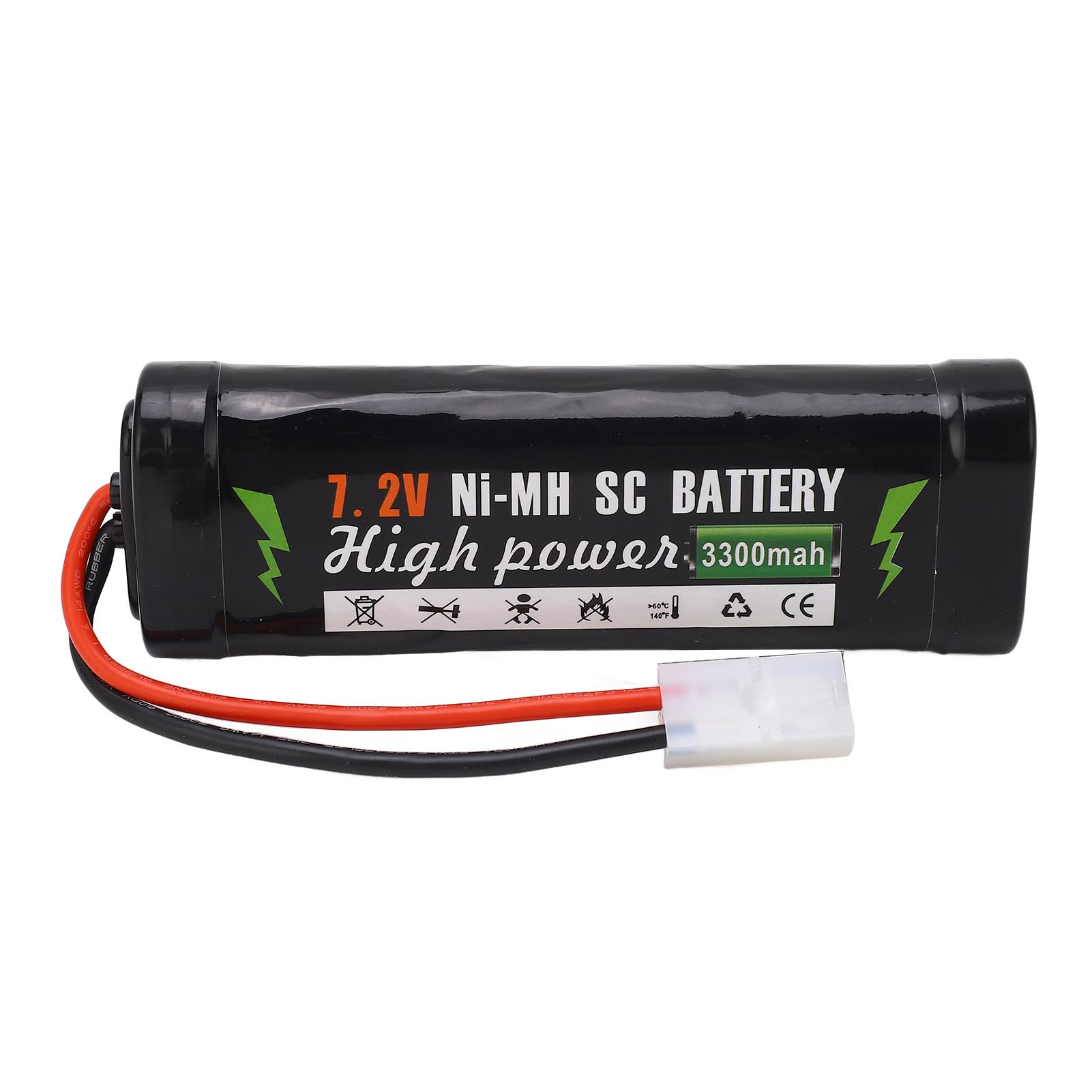 7.2V 3300mAh Rechargeable Lipo Battery High Power Lithium Battery Sturdy Shell for RC Car RC Truck RC Boat
7.2V 3300mAh Rechargeable Lipo Battery High Power Lithium Battery Sturdy Shell for RC Car RC Truck RC Boat