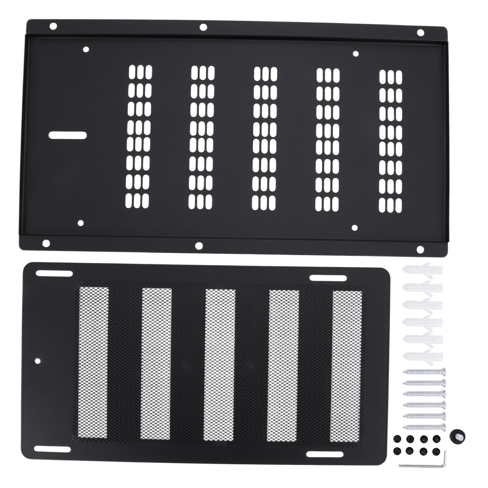 Outdoor Foundation Air Wall Vent with Damper and Screen Inlet Outlet Ventilation Guard for Outdoor Garage and Home Improvement
Outdoor Foundation Air Wall Vent with Damper and Screen Inlet Outlet Ventilation Guard for Outdoor Garage and Home Improvement