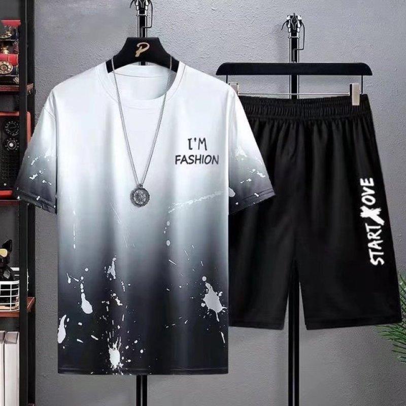 FSHKMNC T Shirt Suit Summer 3d Print Men Tracksuits Fashion 2 Piece Set Men Large Size Tees Men s t-Shirt Shorts Set Male Outfit M
FSHKMNC T Shirt Suit Summer 3d Print Men Tracksuits Fashion 2 Piece Set Men Large Size Tees Men s t-Shirt Shorts Set Male Outfit M