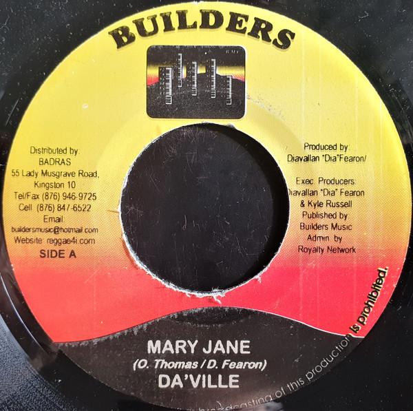 7inch Record DAVILLE / MADD ANJU - Mary Jane / Hey Girl NONE Builders 2014 Jamaica Reggae, Ska & Dub Used
7inch Record DAVILLE / MADD ANJU - Mary Jane / Hey Girl NONE Builders 2014 Jamaica Reggae, Ska & Dub Used