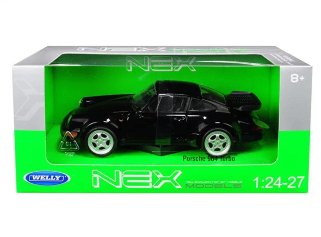 Die-cast Car, 1/24 Scale, 1974 Porsche 964 Turbo, Black, Welly 124 W/B - Porsche 964 Turbo чёрный
Die-cast Car, 1/24 Scale, 1974 Porsche 964 Turbo, Black, Welly 124 W/B - Porsche 964 Turbo чёрный
