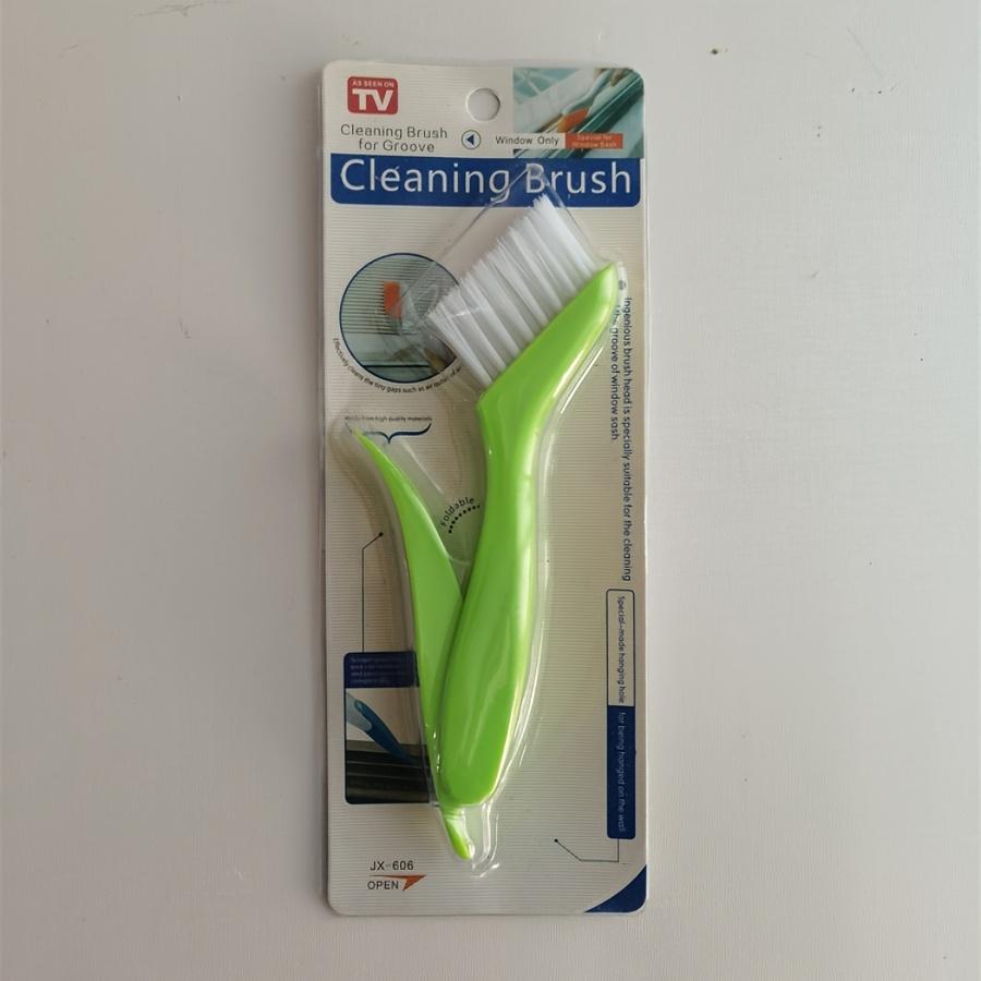 1pc 2-in-1 Groove and Crevice Cleaning Brush, Foldable Plastic Pot Brush
1pc 2-in-1 Groove and Crevice Cleaning Brush, Foldable Plastic Pot Brush
