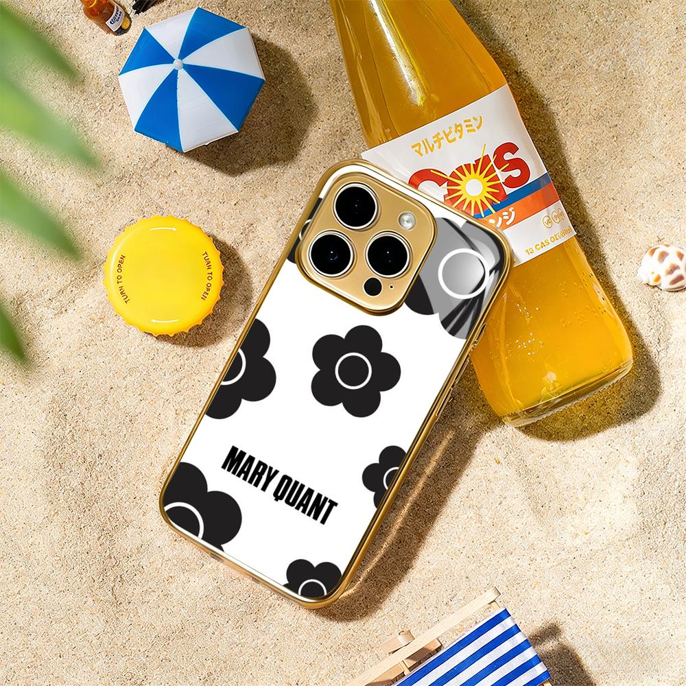 Japan art Mary quant fashion flower Phone Case For iphone 17 16 15 14 13 12 11Pro Plus Max Gold-plated glass Phone Case iPhone 15 Pro Max
Japan art Mary quant fashion flower Phone Case For iphone 17 16 15 14 13 12 11Pro Plus Max Gold-plated glass Phone Case iPhone 15 Pro Max