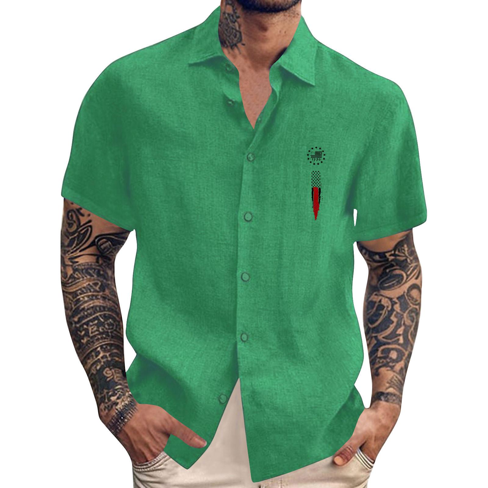 Чоловічі вінтажні сорочки для боулінгу з коротким рукавом, літня пляжна сорочка L
Чоловічі вінтажні сорочки для боулінгу з коротким рукавом, літня пляжна сорочка L