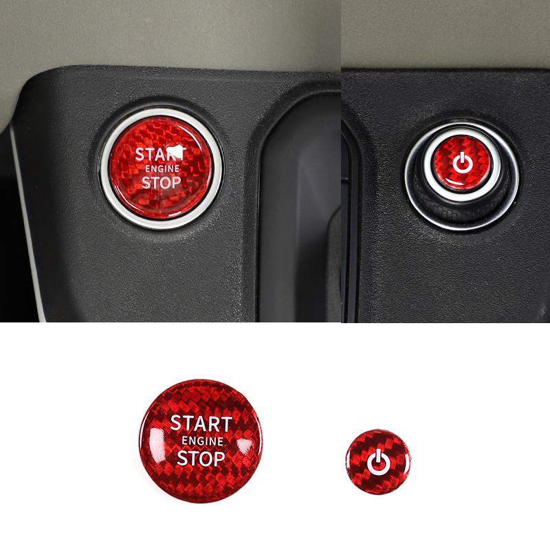 For 20-22 Land Rover Defender Engine Start Button Trim Cover/Ignition Button Sticker Real Carbon Fiber Interior Trim Accessories
For 20-22 Land Rover Defender Engine Start Button Trim Cover/Ignition Button Sticker Real Carbon Fiber Interior Trim Accessories