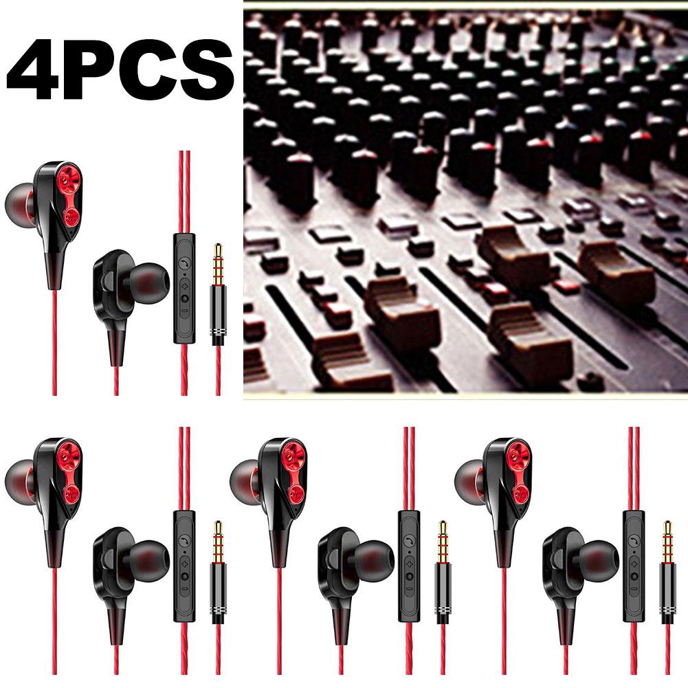 4 Stück 3,5-mm-Musik-Kopfhörer mit tiefem Bass, In-Ear-Sport-Kopfhörer mit Mikro
4 Stück 3,5-mm-Musik-Kopfhörer mit tiefem Bass, In-Ear-Sport-Kopfhörer mit Mikro