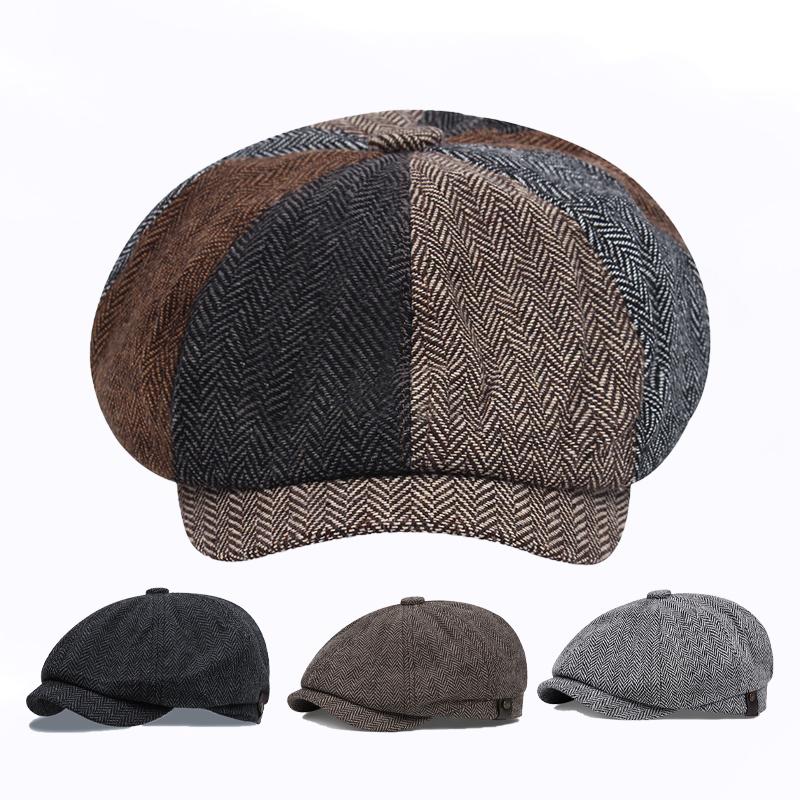 New Style Men and Women Caps Octagonal Hats BritishPainters Hats Autumn Winter Berets HerringboneFlat Caps Hip Hop Berets Gorras 58-60CM
New Style Men and Women Caps Octagonal Hats BritishPainters Hats Autumn Winter Berets HerringboneFlat Caps Hip Hop Berets Gorras 58-60CM