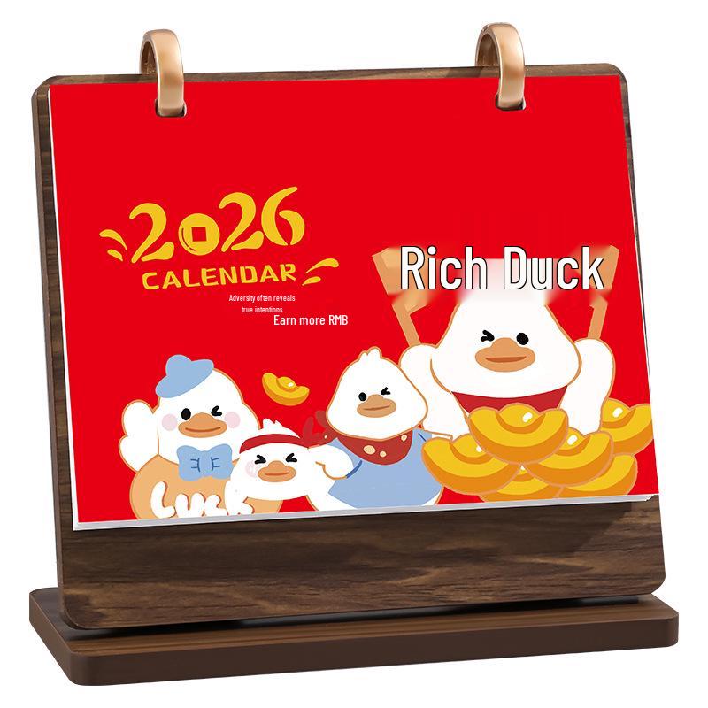 2026 Wooden Frame Desk Calendar & Multifunctional Gift Set: Includes Punch Card Notebook & Monthly Calendar. 2026
2026 Wooden Frame Desk Calendar & Multifunctional Gift Set: Includes Punch Card Notebook & Monthly Calendar. 2026