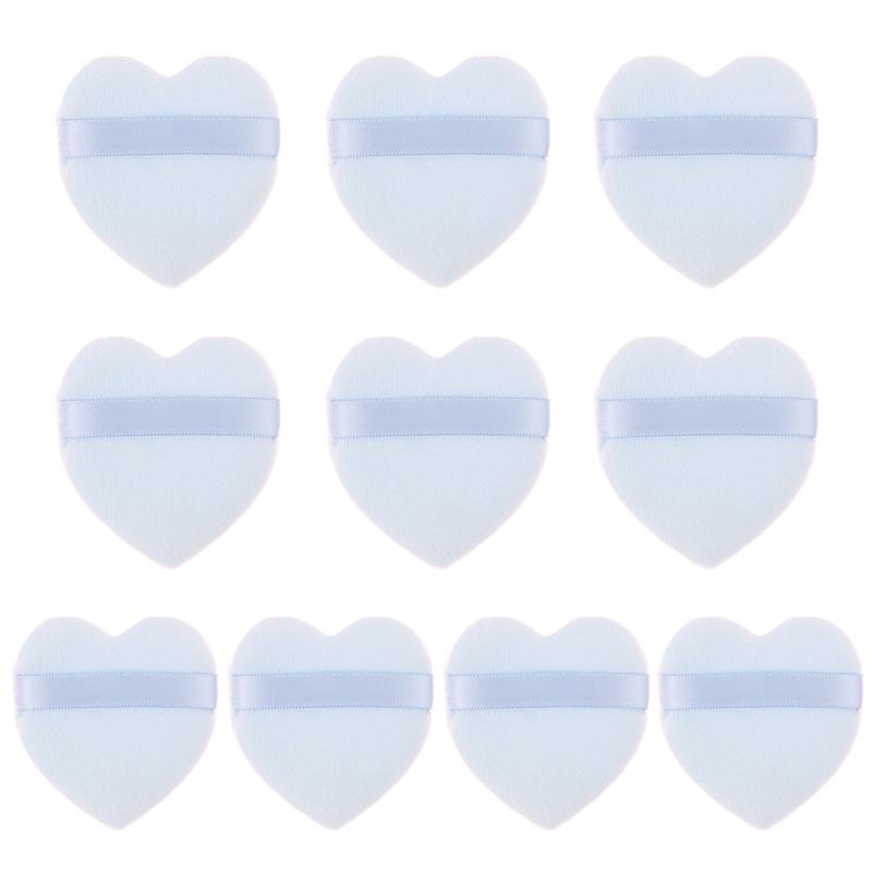 10Pcs Heart Shape Velvet Powder Puff Makeup Sponges Blender Foundation Cosmetic Sponges Soft Make Up Tools For Woman Cushion синій
10Pcs Heart Shape Velvet Powder Puff Makeup Sponges Blender Foundation Cosmetic Sponges Soft Make Up Tools For Woman Cushion синій