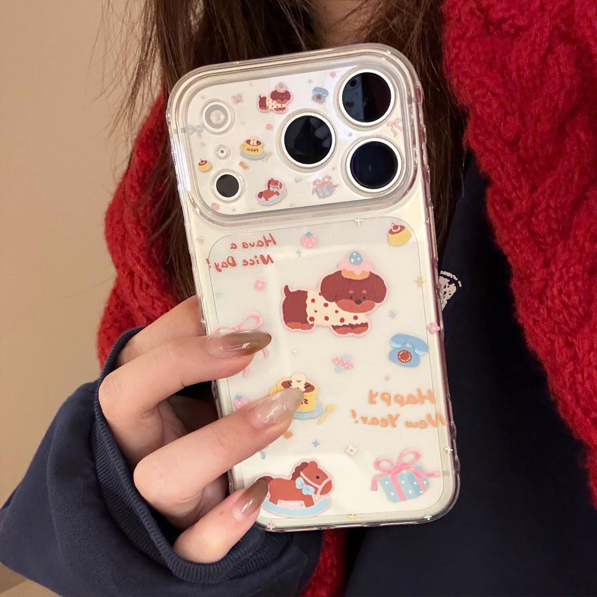 New Year Cartoon Soft Case for iPhone 13-17 Pro Max, Cute Red Design 16pro
New Year Cartoon Soft Case for iPhone 13-17 Pro Max, Cute Red Design 16pro