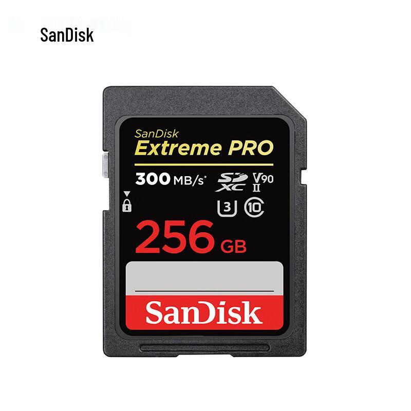 SanDisk V90 8K/4K High-Speed SD Memory Card
SanDisk V90 8K/4K High-Speed SD Memory Card