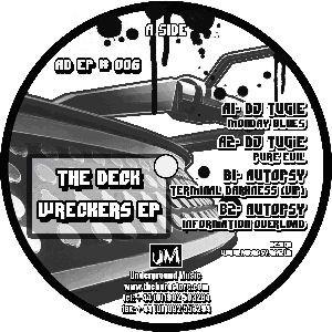 12inch Record AUTOPSY DJ TUGIE The Deck Wreckers EP AD006 Audio Damage 2009 UK Dance Electronica Used
12inch Record AUTOPSY DJ TUGIE The Deck Wreckers EP AD006 Audio Damage 2009 UK Dance Electronica Used