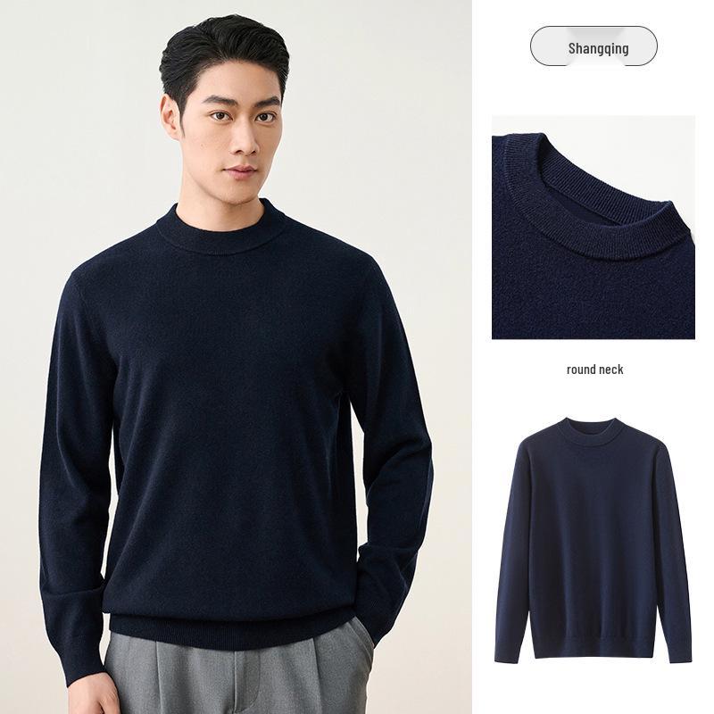 Wang Qiu Men s 100% Wool Knit Sweater - Autumn/Winter Pullover, Solid Color M (90-120 pounds)
Wang Qiu Men s 100% Wool Knit Sweater - Autumn/Winter Pullover, Solid Color M (90-120 pounds)