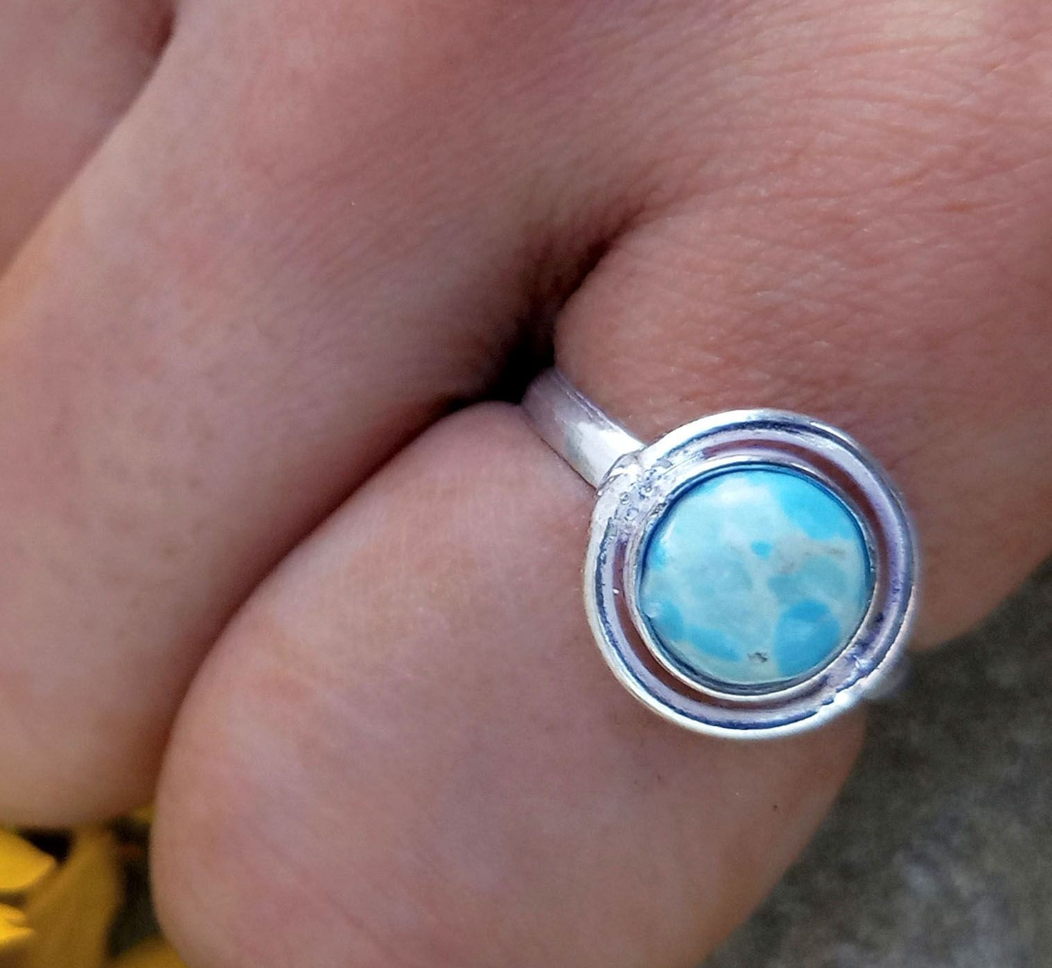 Larimar Gemstone 925 Sterling Silver Plated 1 шт браслет chris-br167