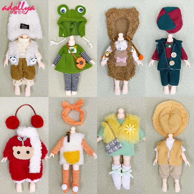 Adollya OB11 16 см, одежда для кукол BJD, платье, юбка, униформа, шляпа для кукол 1/12, милые комплекты одежды для девочек
Adollya OB11 16 см, одежда для кукол BJD, платье, юбка, униформа, шляпа для кукол 1/12, милые комплекты одежды для девочек