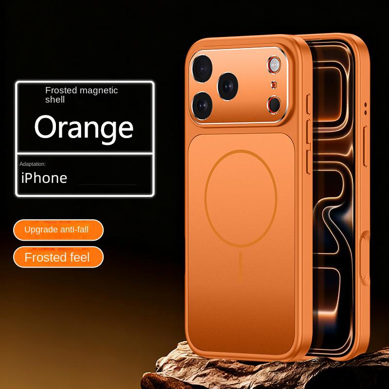 AG Frosted Magsafe Wireless Charging Magnetic Lens Holder Case For iPhone17 Pro Max iphone 17 Pro 17 Slim All-inclusive Cover iPhone17
AG Frosted Magsafe Wireless Charging Magnetic Lens Holder Case For iPhone17 Pro Max iphone 17 Pro 17 Slim All-inclusive Cover iPhone17