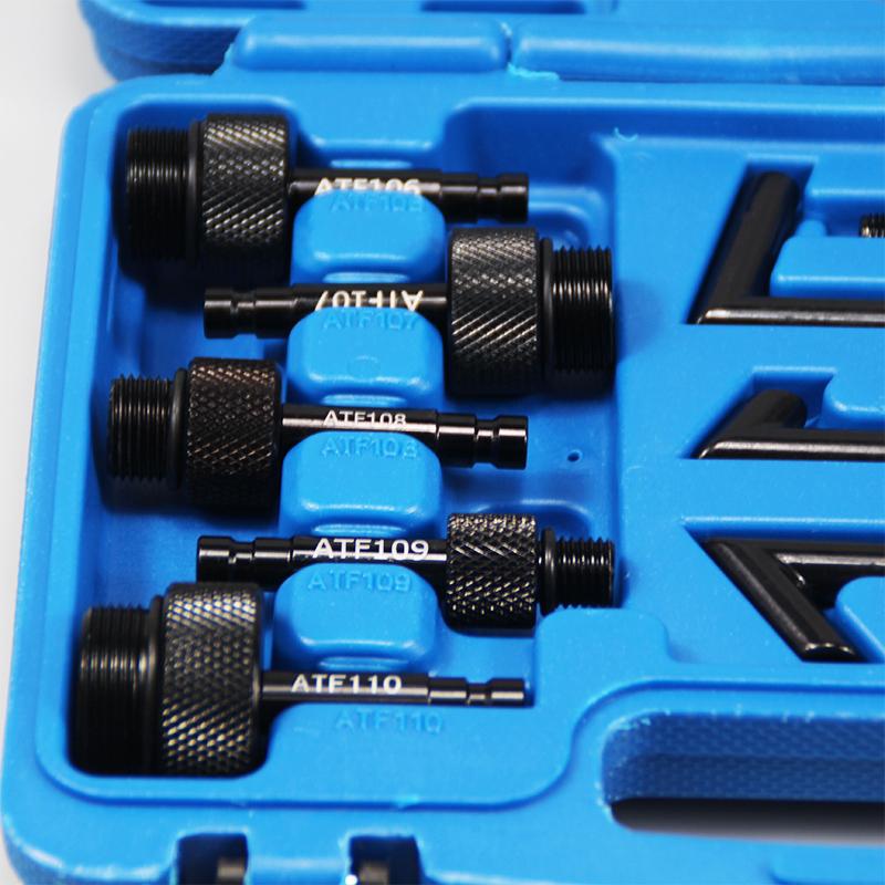 13pcs Atf Transmission Filling Adapter Set Machine Fuel Dispenser Pumping Oil Changer Gearbox Oil Filler Tool Joint
13pcs Atf Transmission Filling Adapter Set Machine Fuel Dispenser Pumping Oil Changer Gearbox Oil Filler Tool Joint