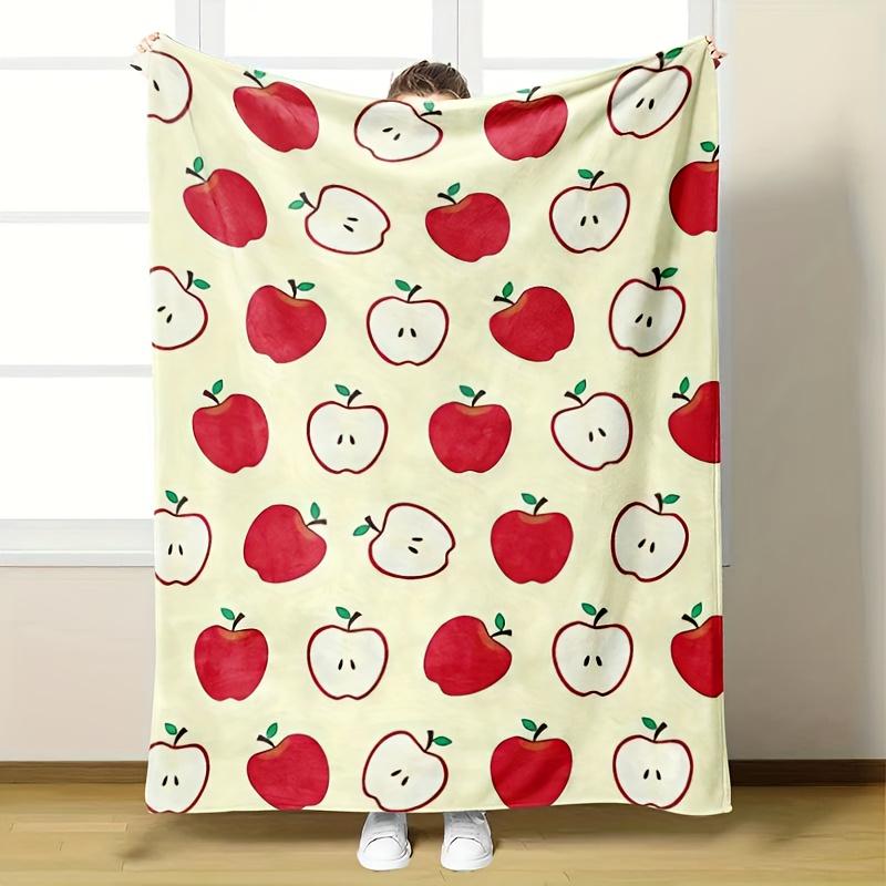 Red apple with green leaf pattern Flannel printed blanket suitable for all seasons suitable for living room office sofa travel 75x100cm
Red apple with green leaf pattern Flannel printed blanket suitable for all seasons suitable for living room office sofa travel 75x100cm