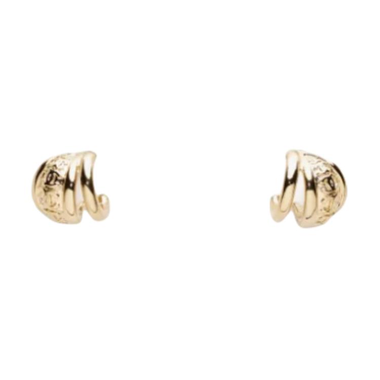 Chanel 25A Early Autumn Sculpted Detail Earrings Unisex Earrings Gold AB-25A-0113 Box+Shopping Bag
Chanel 25A Early Autumn Sculpted Detail Earrings Unisex Earrings Gold AB-25A-0113 Box+Shopping Bag