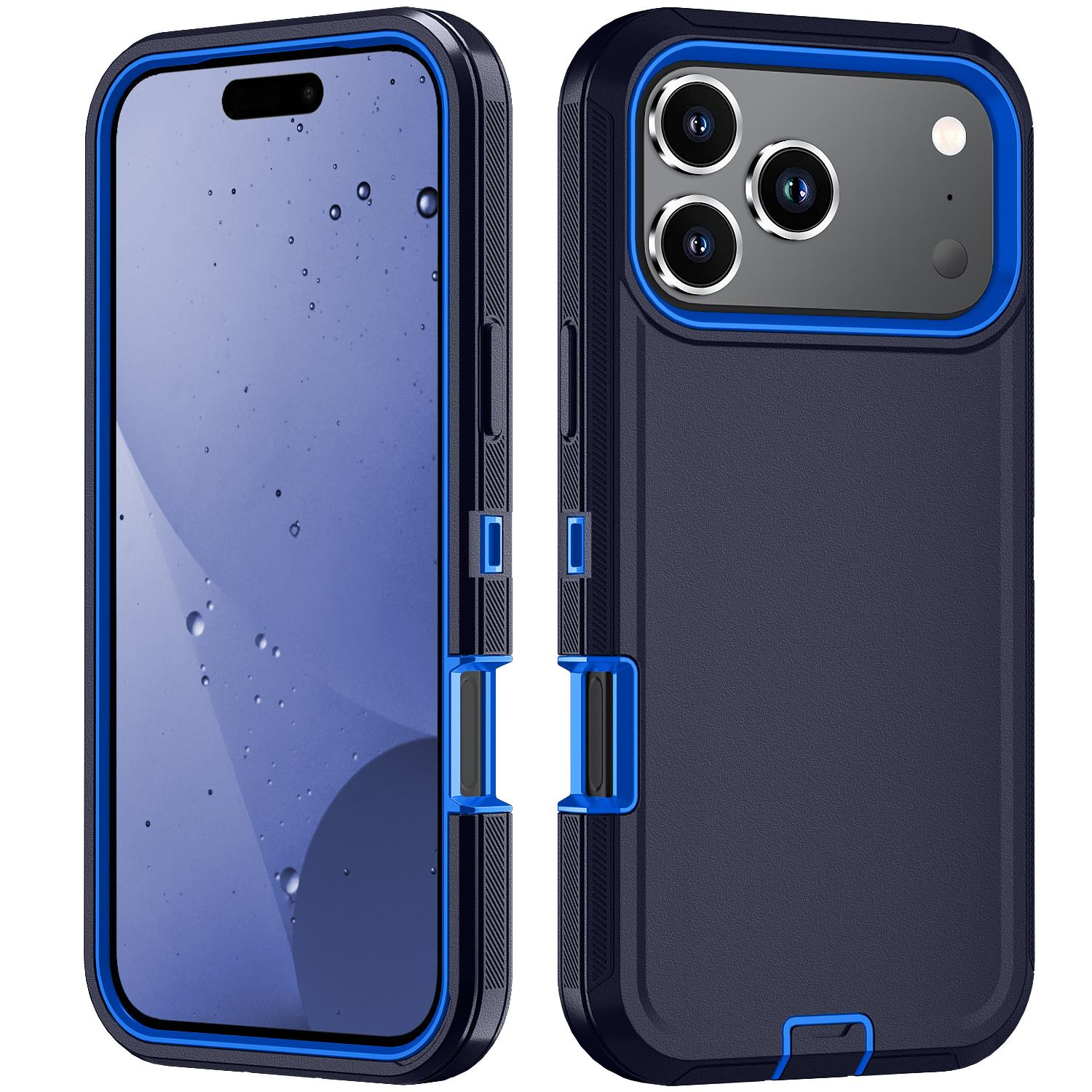 Чехол для iPhone 17 Pro Max, съемная задняя крышка из ПК+ТПУ, защита от падений Dark Blue/Blue
Чехол для iPhone 17 Pro Max, съемная задняя крышка из ПК+ТПУ, защита от падений Dark Blue/Blue