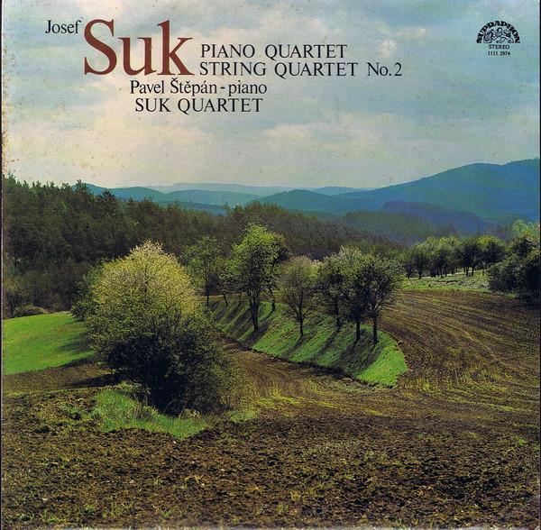 LP Record JOSEF SUK SUK QUARTET Piano Quartet String Quartet No. 11112974 SUPRAPHON 1986 Czechoslov Classical Used
LP Record JOSEF SUK SUK QUARTET Piano Quartet String Quartet No. 11112974 SUPRAPHON 1986 Czechoslov Classical Used