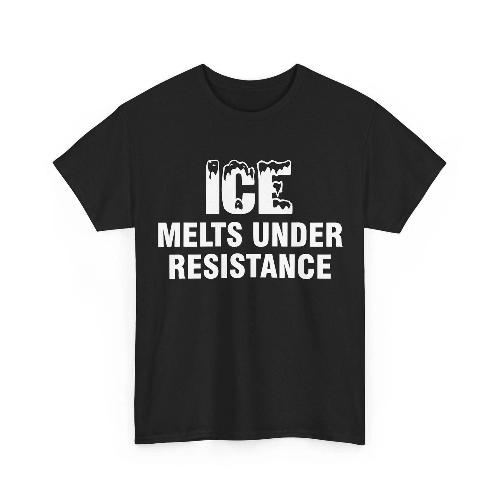 Stop ICE T shirt, ICE Melts Under Resistance Women Men Shirt 4XL
Stop ICE T shirt, ICE Melts Under Resistance Women Men Shirt 4XL