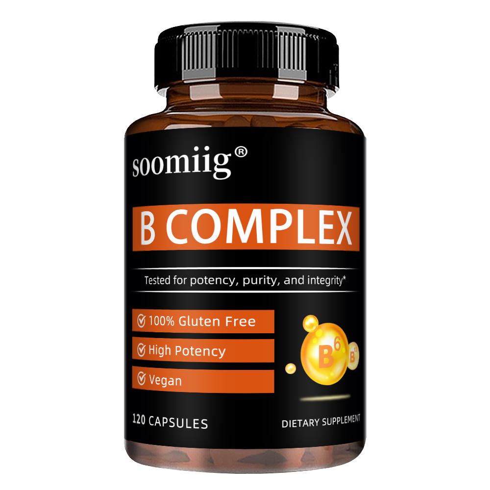Thiamin, Riboflavin, Niacin, Vitamin B6, Vitamin B12, 120 Capsules Per Bottle 120 Capsules
Thiamin, Riboflavin, Niacin, Vitamin B6, Vitamin B12, 120 Capsules Per Bottle 120 Capsules