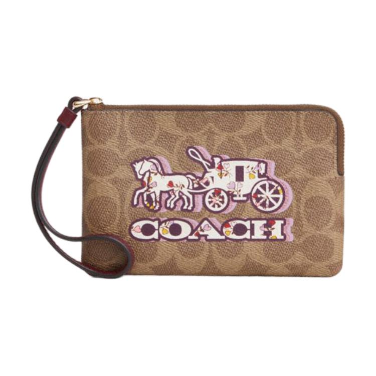 Coach Logo Zip Closure Coated Canvas Clutch Bag Small Women Clutch Bags Brown CX589-IMXGY Basic Set (Bag+Dust Bag)
Coach Logo Zip Closure Coated Canvas Clutch Bag Small Women Clutch Bags Brown CX589-IMXGY Basic Set (Bag+Dust Bag)