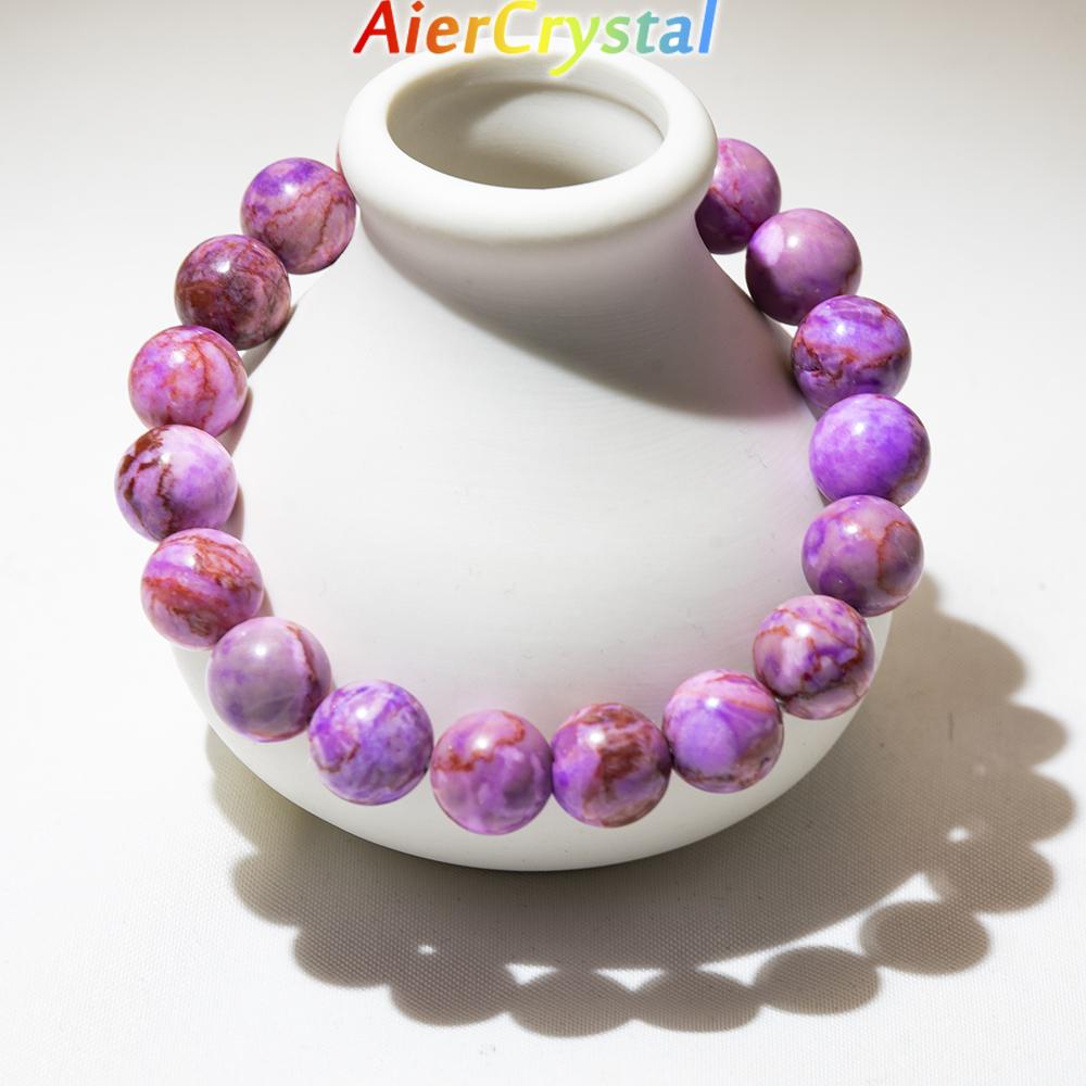 Фиолетовый браслет из кунцита, бусины, полированный натуральный кристалл, браслет, целебная энергия, йога, женский эластичный канат, сподумен, ювелирные изделия, подарки на день Святого Валентина 
Фиолетовый браслет из кунцита, бусины, полированный натуральный кристалл, браслет, целебная энергия, йога, женский эластичный канат, сподумен, ювелирные изделия, подарки на день Святого Валентина