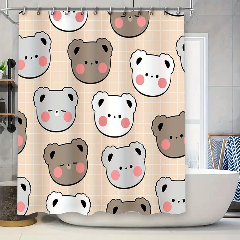 Милая мультяшная шторка для душа с принтом животных для детских ванных комнат Декоративная водонепроницаемая ткань Набор аксессуаров для ванной комнаты дома (Свет Быть 90x180cm
Милая мультяшная шторка для душа с принтом животных для детских ванных комнат Декоративная водонепроницаемая ткань Набор аксессуаров для ванной комнаты дома (Свет Быть 90x180cm