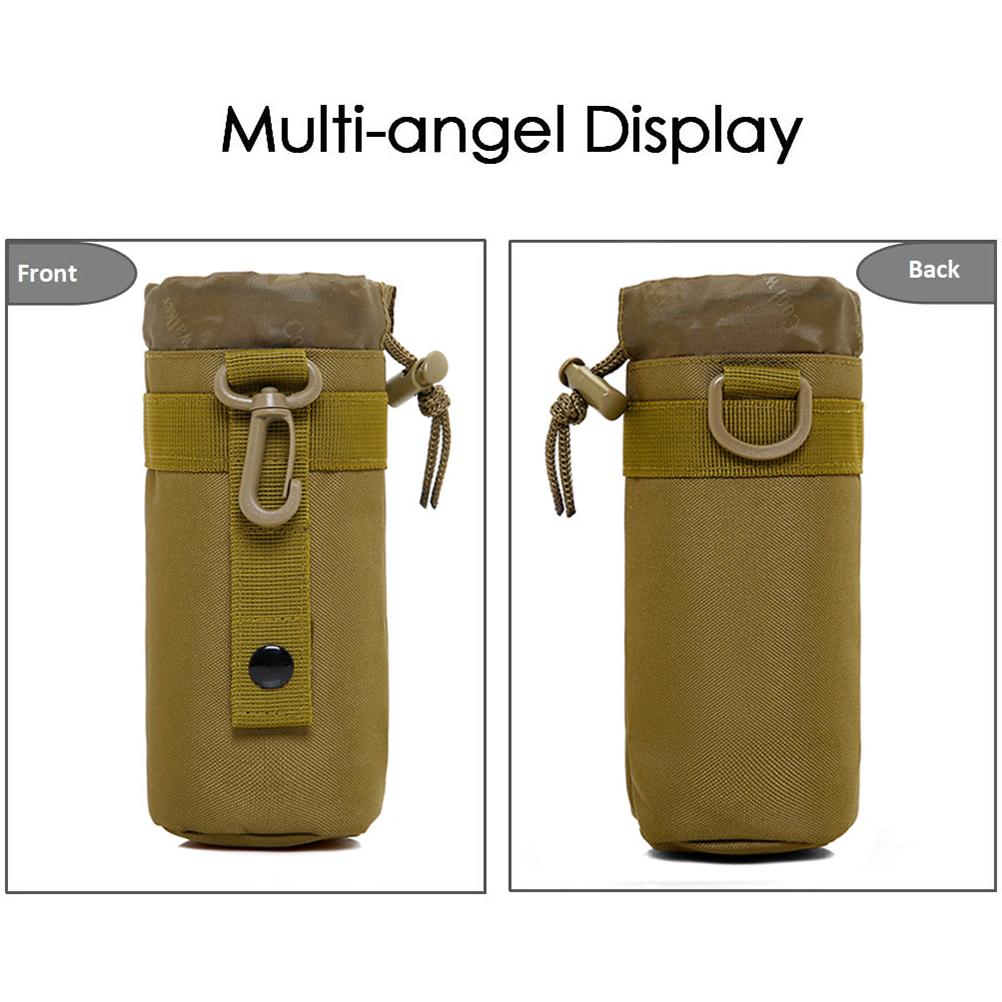 Уличная сумка для бутылки с водой Прочный нейлоновый держатель для бутылки с водой на шнурке для кемпинга на открытом воздухе, пеших прогулок
Уличная сумка для бутылки с водой Прочный нейлоновый держатель для бутылки с водой на шнурке для кемпинга на открытом воздухе, пеших прогулок