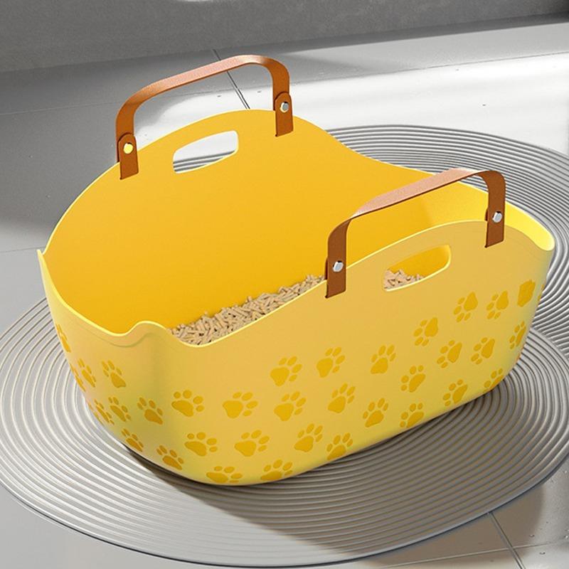 Portable Cat Litter Box with Cat Litter Scoop Soft and Wear-Resistant Semi-enclosed for Easy Cleaning & Outdoor Travel Home Use жовтий
Portable Cat Litter Box with Cat Litter Scoop Soft and Wear-Resistant Semi-enclosed for Easy Cleaning & Outdoor Travel Home Use жовтий