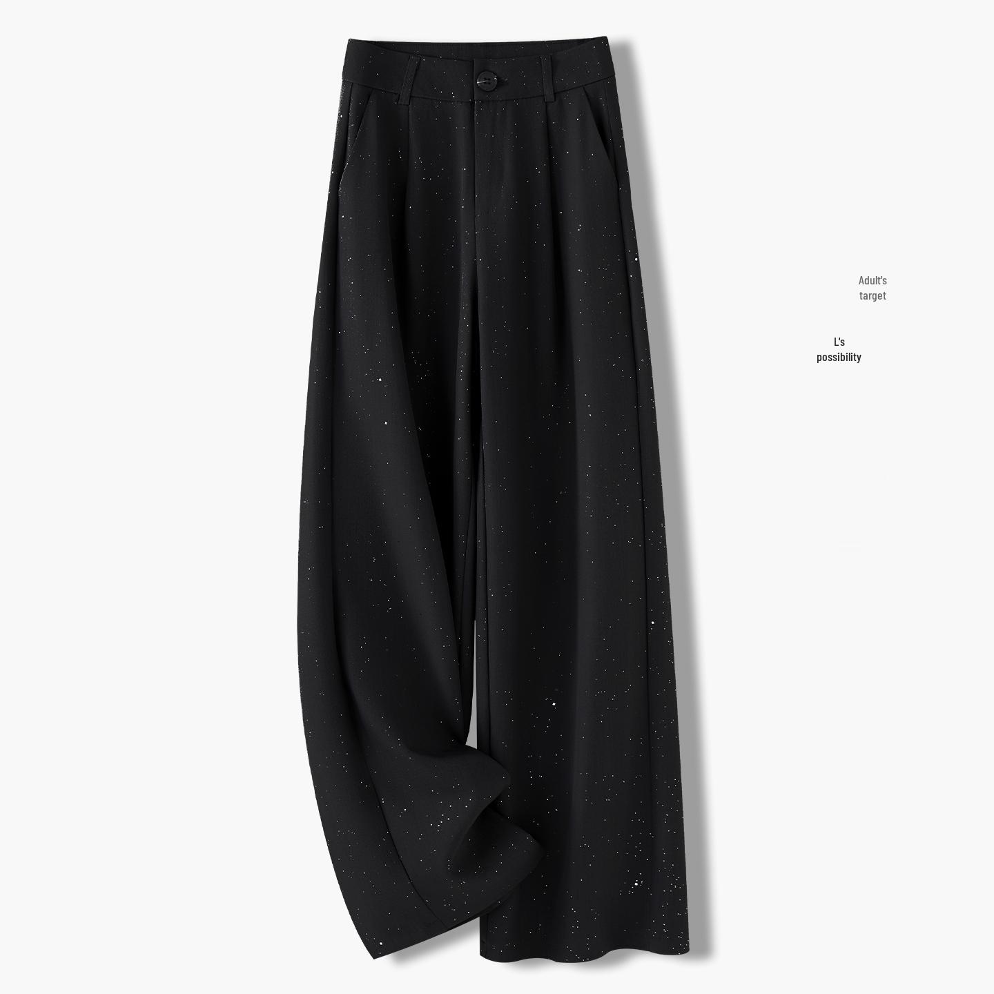 Women s Starry Sky Grey Sequined High Waist Straight-Leg Pants - Spring 2026 2XL: 125-135 jin чёрный
Women s Starry Sky Grey Sequined High Waist Straight-Leg Pants - Spring 2026 2XL: 125-135 jin чёрный
