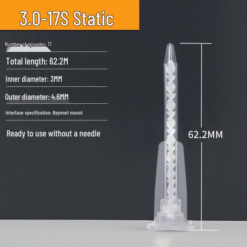 Dynamic MC Round Base Bayonet Grout Static Mixing Nozzle
Dynamic MC Round Base Bayonet Grout Static Mixing Nozzle