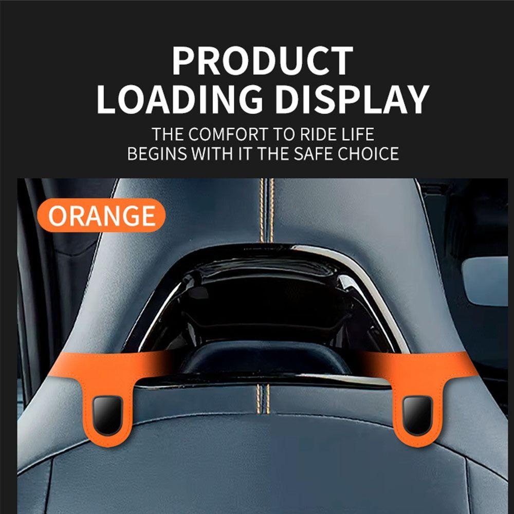 2PCS Premium Leather Car Headrest Hook Car Rear Front Seat Hanger Hanger Hook Accessories помаранчевий
2PCS Premium Leather Car Headrest Hook Car Rear Front Seat Hanger Hanger Hook Accessories помаранчевий