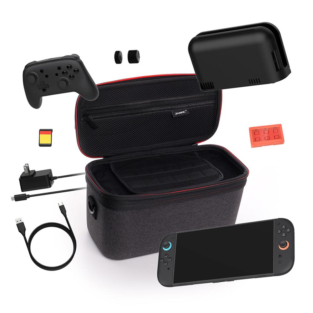 Жорсткий кейс-сумка для переноски Switch 2, великий, з плечовим ременем та боксом для ігрових карт, для аксесуарів Nintendo для Switch 2 CHINA
Жорсткий кейс-сумка для переноски Switch 2, великий, з плечовим ременем та боксом для ігрових карт, для аксесуарів Nintendo для Switch 2 CHINA