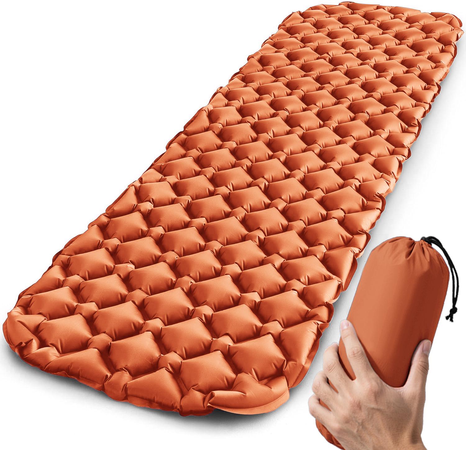 Outdoor Sleeping Pad Camping Inflatable Mattress Ultralight Air Cushion Travel Mat Folding Bed No Headrest For Travel Hiking
Outdoor Sleeping Pad Camping Inflatable Mattress Ultralight Air Cushion Travel Mat Folding Bed No Headrest For Travel Hiking