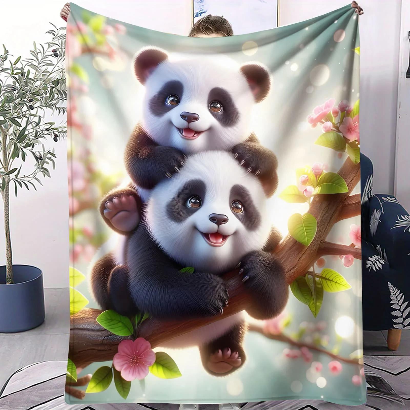 Cherry Petal Swing Panda Soft Blanket Romantic Floral Fleece Throw for Bed Sofa Home Decor Cozy Warm Gift for Adults and Kids 40x50inch 101x127cm
Cherry Petal Swing Panda Soft Blanket Romantic Floral Fleece Throw for Bed Sofa Home Decor Cozy Warm Gift for Adults and Kids 40x50inch 101x127cm