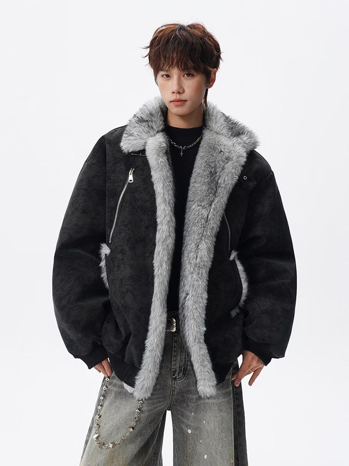 Men s Winter PU Leather Jacket with Faux Fur Eagle Collar and Stand Collar Design L чорний
Men s Winter PU Leather Jacket with Faux Fur Eagle Collar and Stand Collar Design L чорний