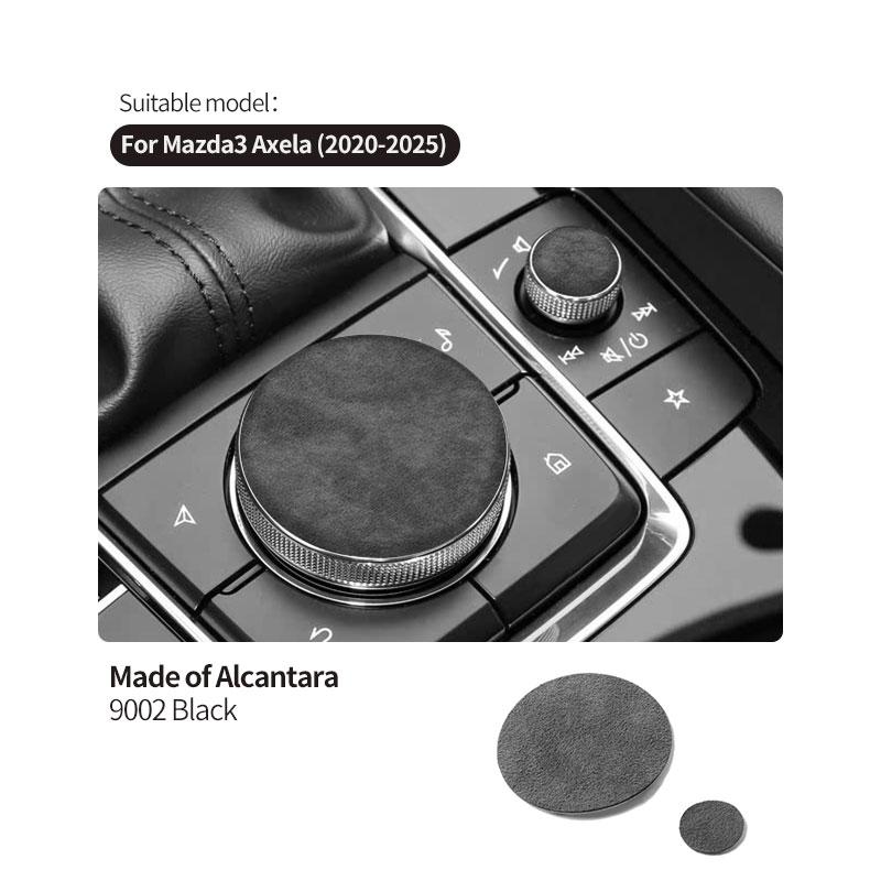 For Mazda 3 Axela Center Console Multimedia Knob Button Cover Trim Sticker Car Interior Tuning Accessories Made of Alcantara
For Mazda 3 Axela Center Console Multimedia Knob Button Cover Trim Sticker Car Interior Tuning Accessories Made of Alcantara