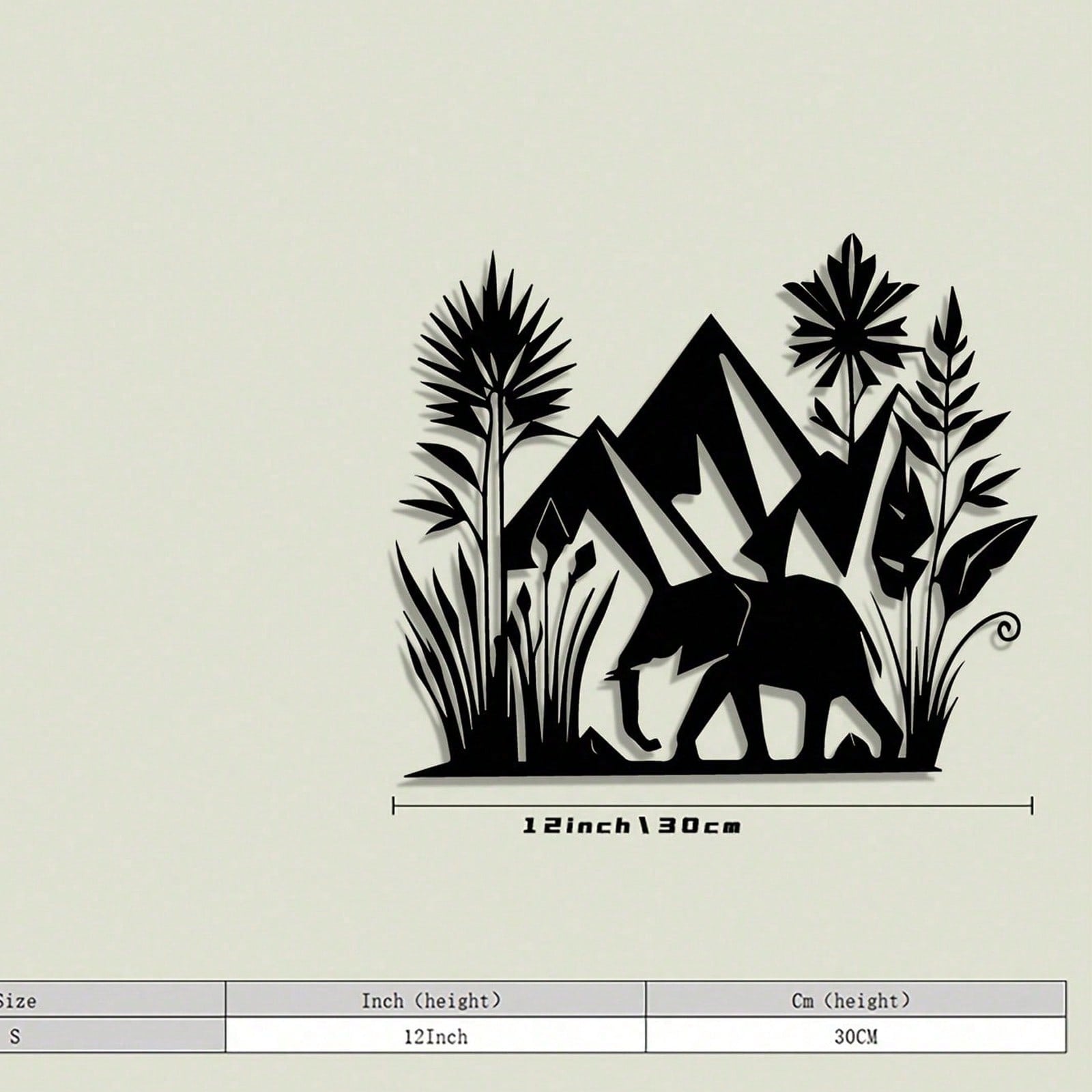 Vintage Iron Wall Art Elephant Silhouette Nature Theme Home Decor Gift TY8961-01
Vintage Iron Wall Art Elephant Silhouette Nature Theme Home Decor Gift TY8961-01