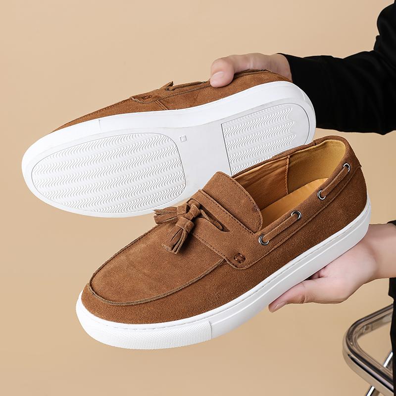 Designer Retro Suede Leather Men Loafers Slip On Penny Dress Shoes Man Outdoor Social Shoe Male Party Wedding Shoes For Man 46 коричневий
Designer Retro Suede Leather Men Loafers Slip On Penny Dress Shoes Man Outdoor Social Shoe Male Party Wedding Shoes For Man 46 коричневий
