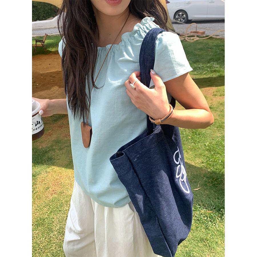 Yellow Ruffle Collar Tie Loose Fit Short Sleeve Women s Top - Summer 2025 Style: Sweet & Fresh One Size жемчужина белый
Yellow Ruffle Collar Tie Loose Fit Short Sleeve Women s Top - Summer 2025 Style: Sweet & Fresh One Size жемчужина белый