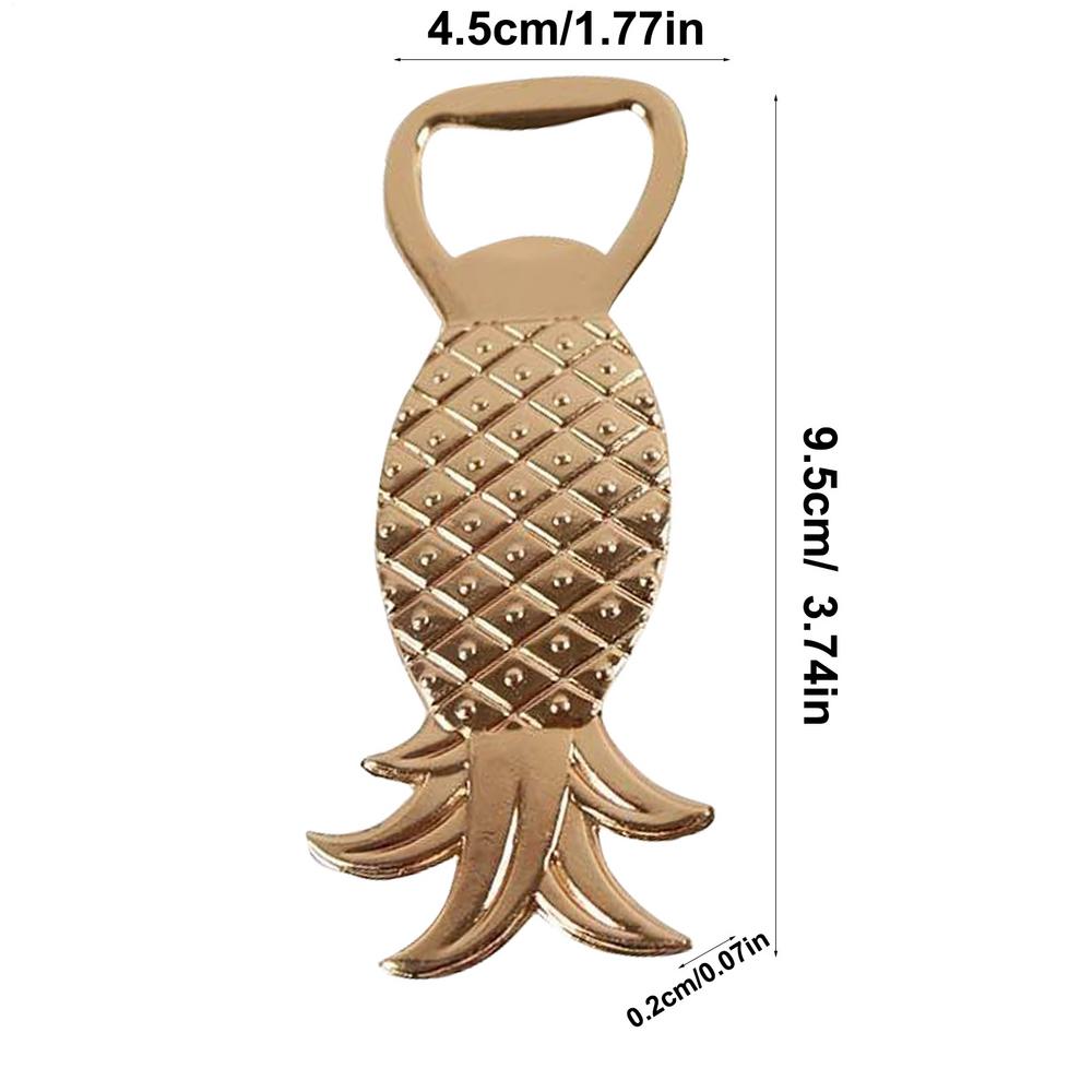 creative pineapple bottle opener Portable Selected and durable zinc alloy supplies Essential gadgets for outdoor camping
creative pineapple bottle opener Portable Selected and durable zinc alloy supplies Essential gadgets for outdoor camping