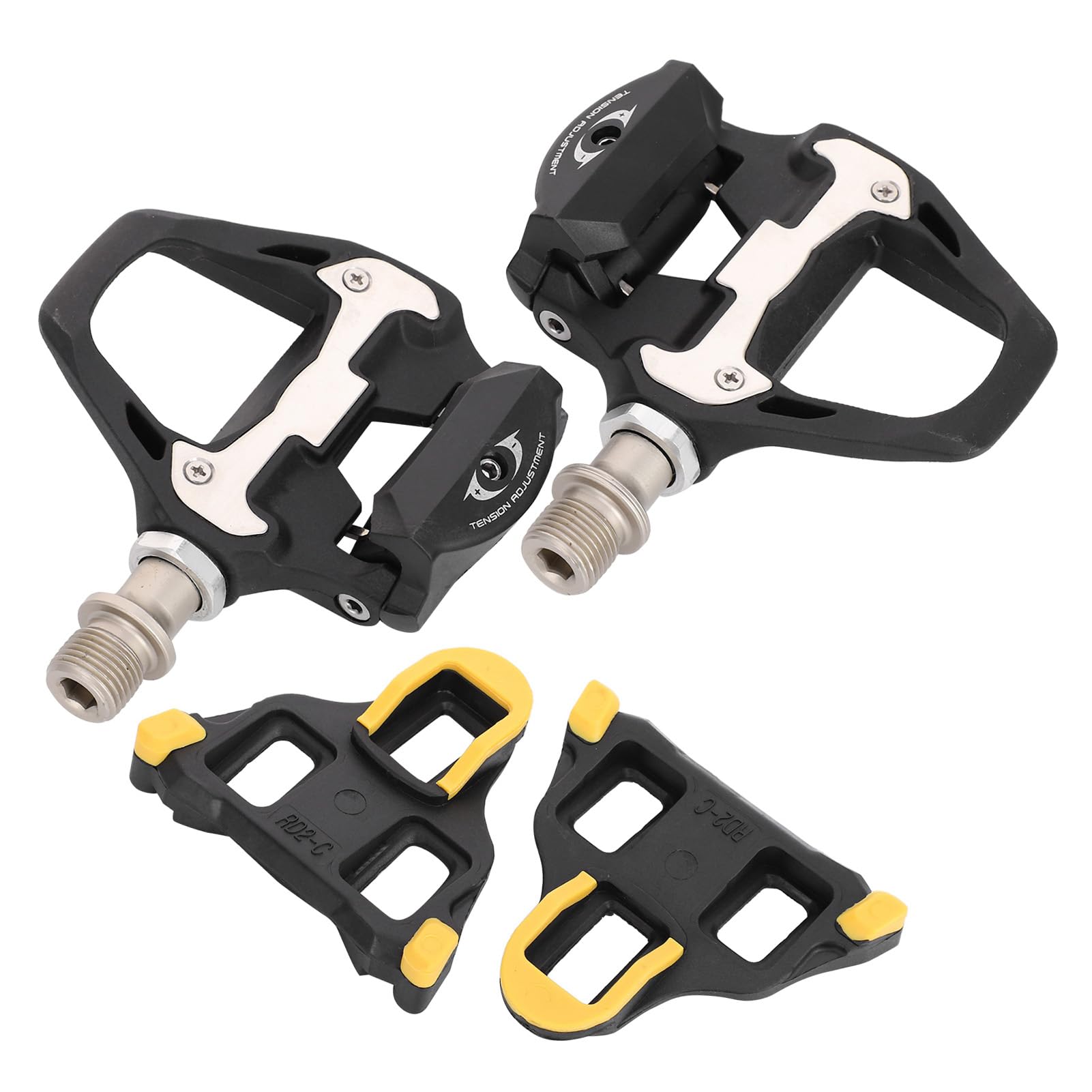KIMISS Road Bike Pedals Aluminum Alloy with Cleats Bicycle Repair Replacement with Fittings Lightweight Load Capacity SPD-SL Self-Locking
KIMISS Road Bike Pedals Aluminum Alloy with Cleats Bicycle Repair Replacement with Fittings Lightweight Load Capacity SPD-SL Self-Locking