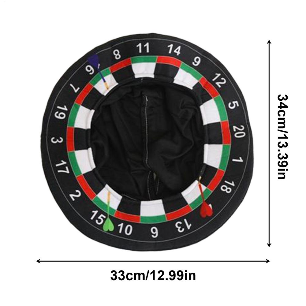 Funny Dartboard Hat Novelty Costume Headwear Soft Comfortable Gag Joke for Halloween Birthday Party School Events Adults Teens
Funny Dartboard Hat Novelty Costume Headwear Soft Comfortable Gag Joke for Halloween Birthday Party School Events Adults Teens